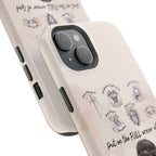 Armor of God (Dark haired woman) phone case