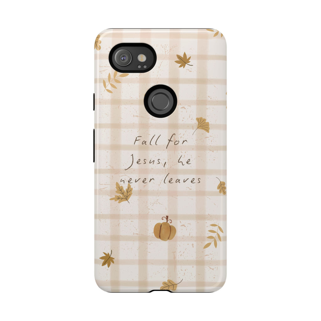 Fall for Jesus Phone Case