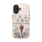Armor of God (brown hair) phone case