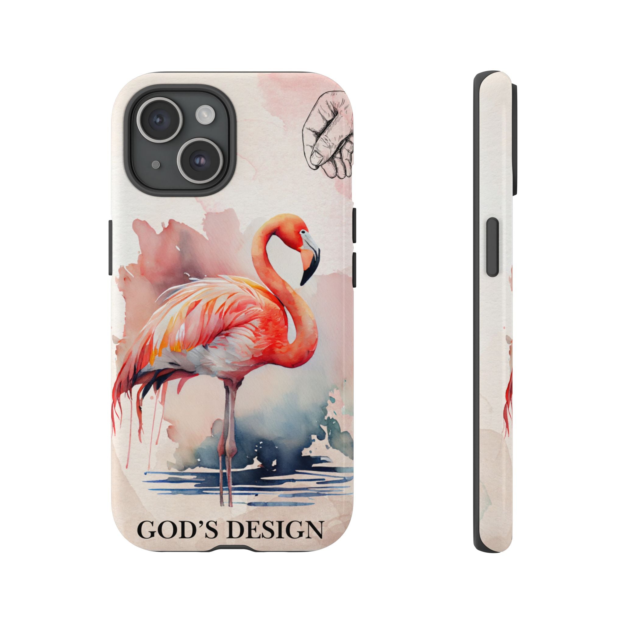 God’s Design Pink Flamingo Case