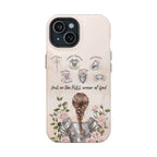 Armor of God (brown hair) phone case