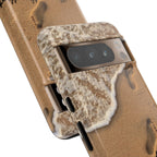 Footprints in the sand phone case