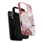 Matthew 6:28 Floral Samsung/Android Phone Case