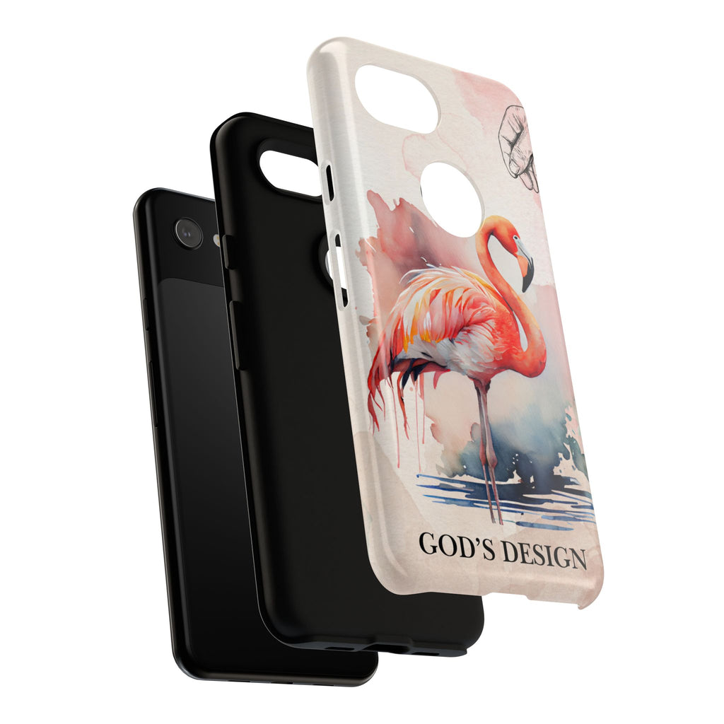 God’s Design Pink Flamingo Case