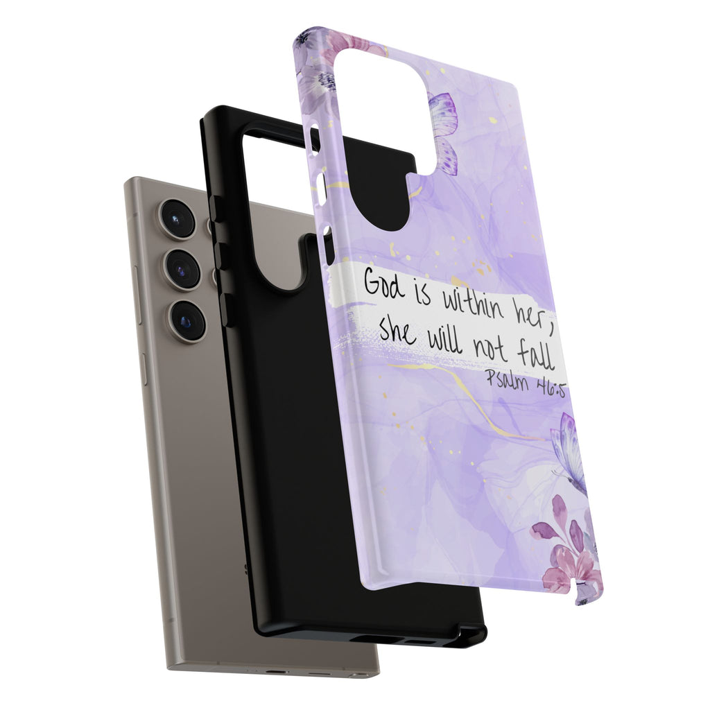 God Is Within Her Non MagSafe phone Case