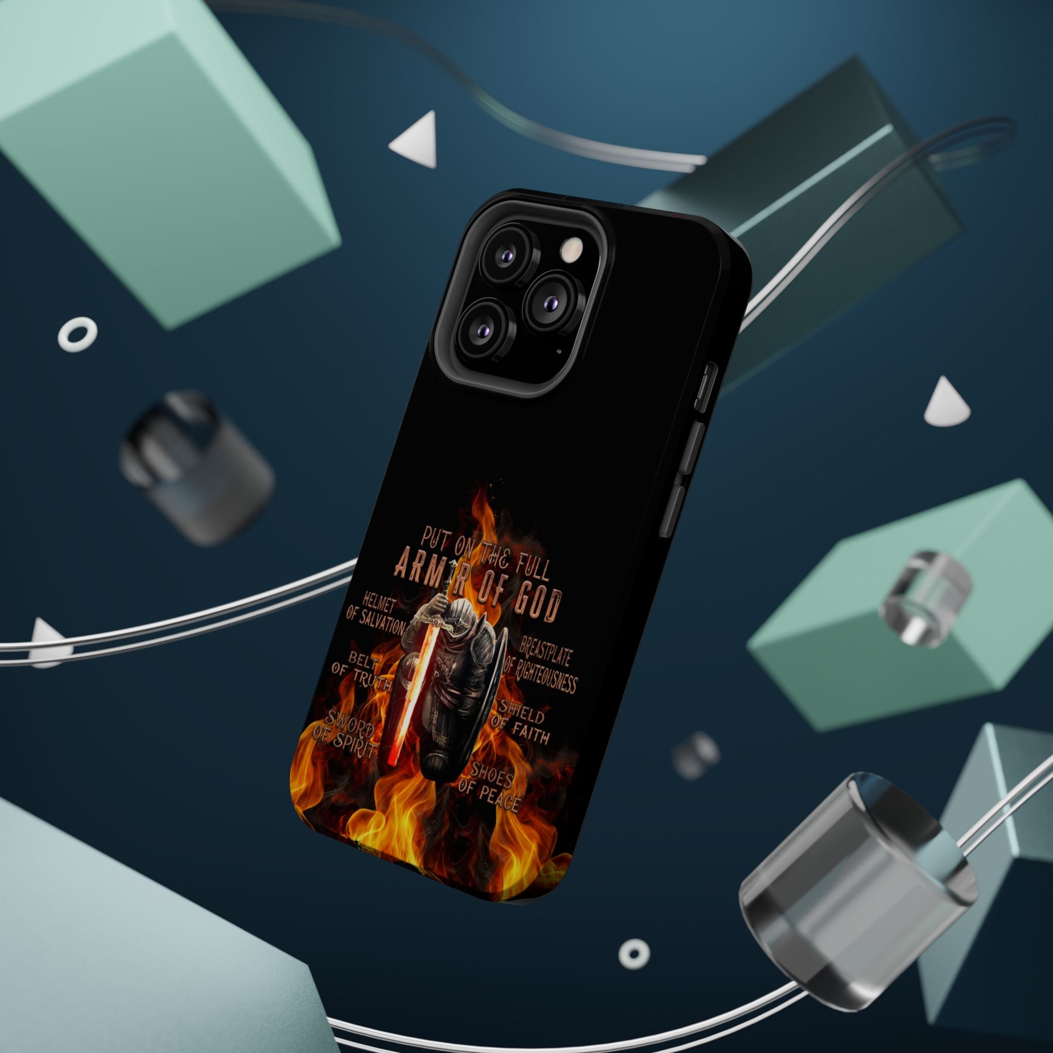 Forged in the flames phone case