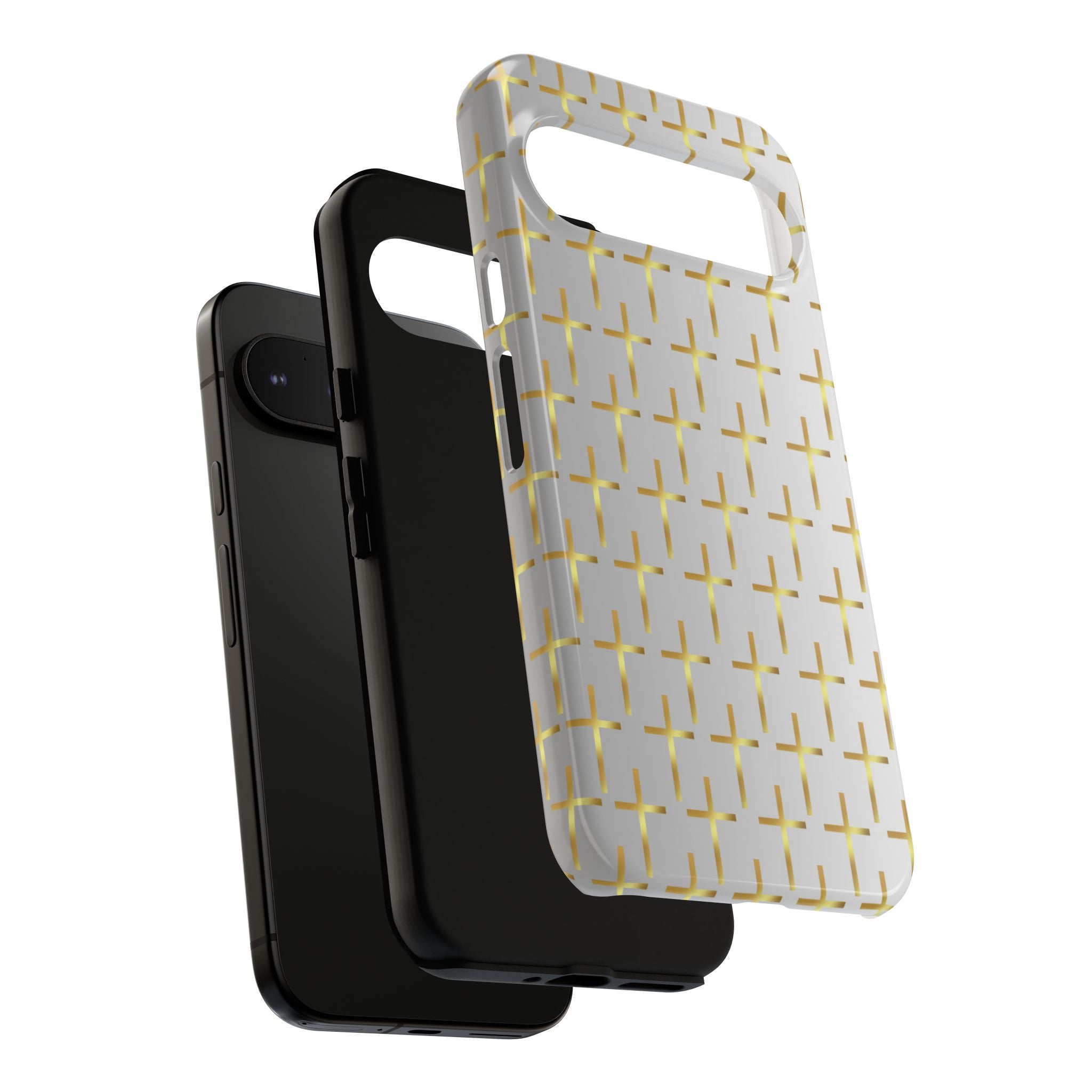 Protected cross phone case