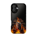 Forged in the flames phone case