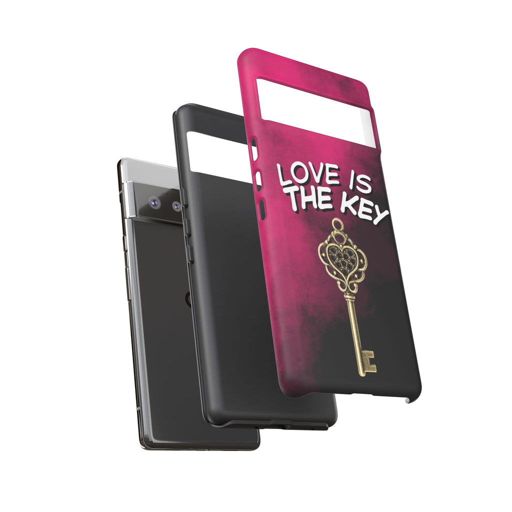 Love is the Key Phone Case