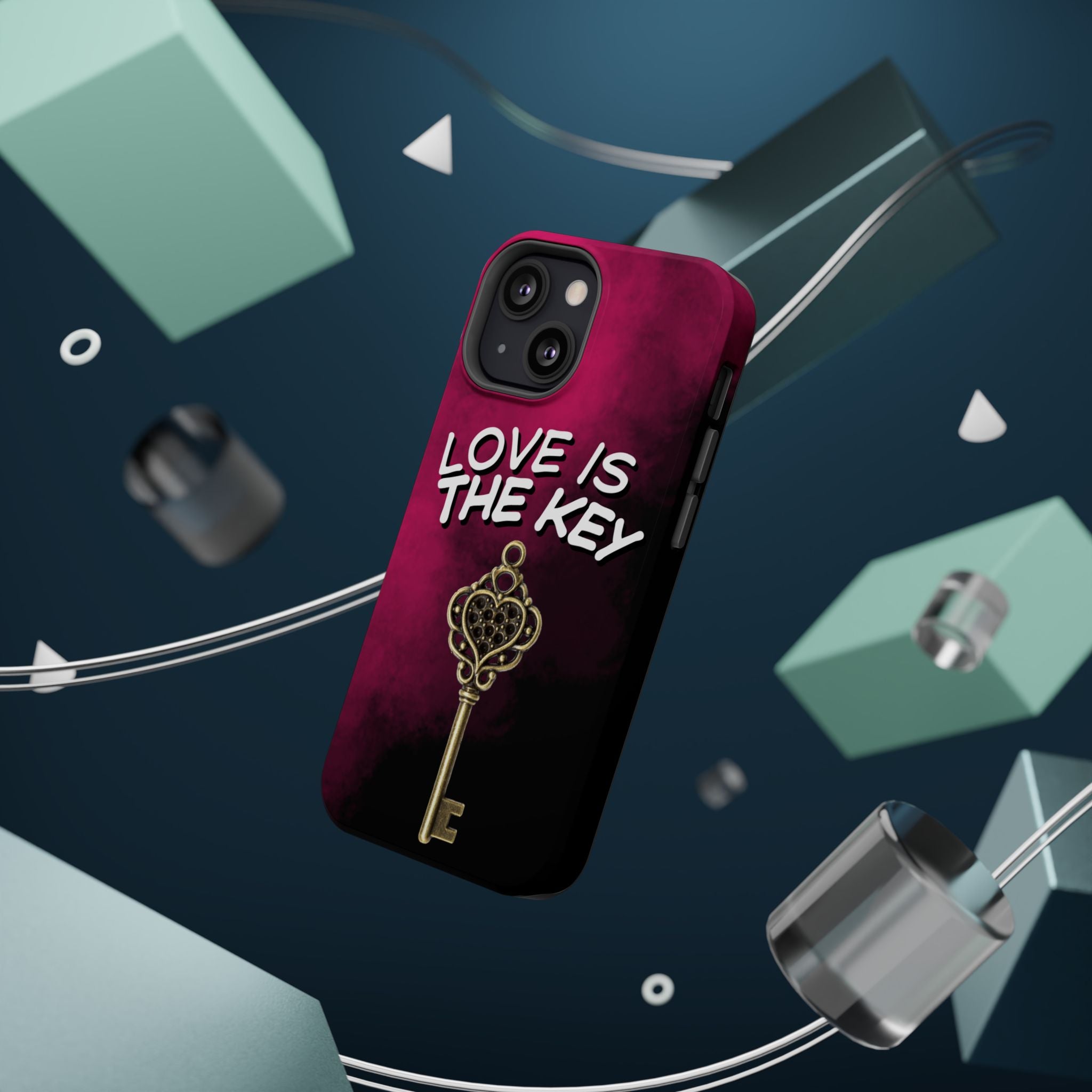 Love is the Key Phone Case