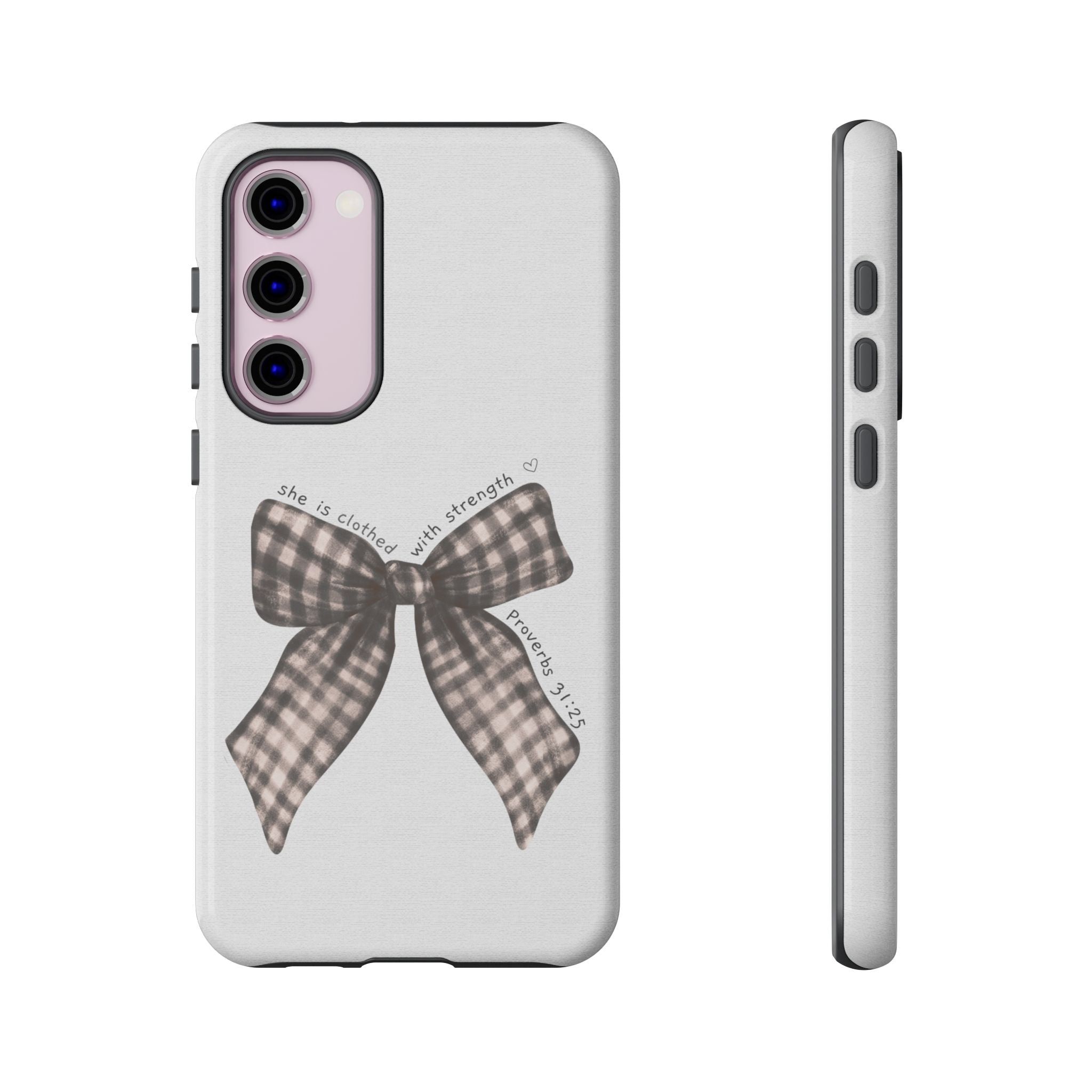 Proverbs 31 Rustic Bow Non MagSafe Phone Case