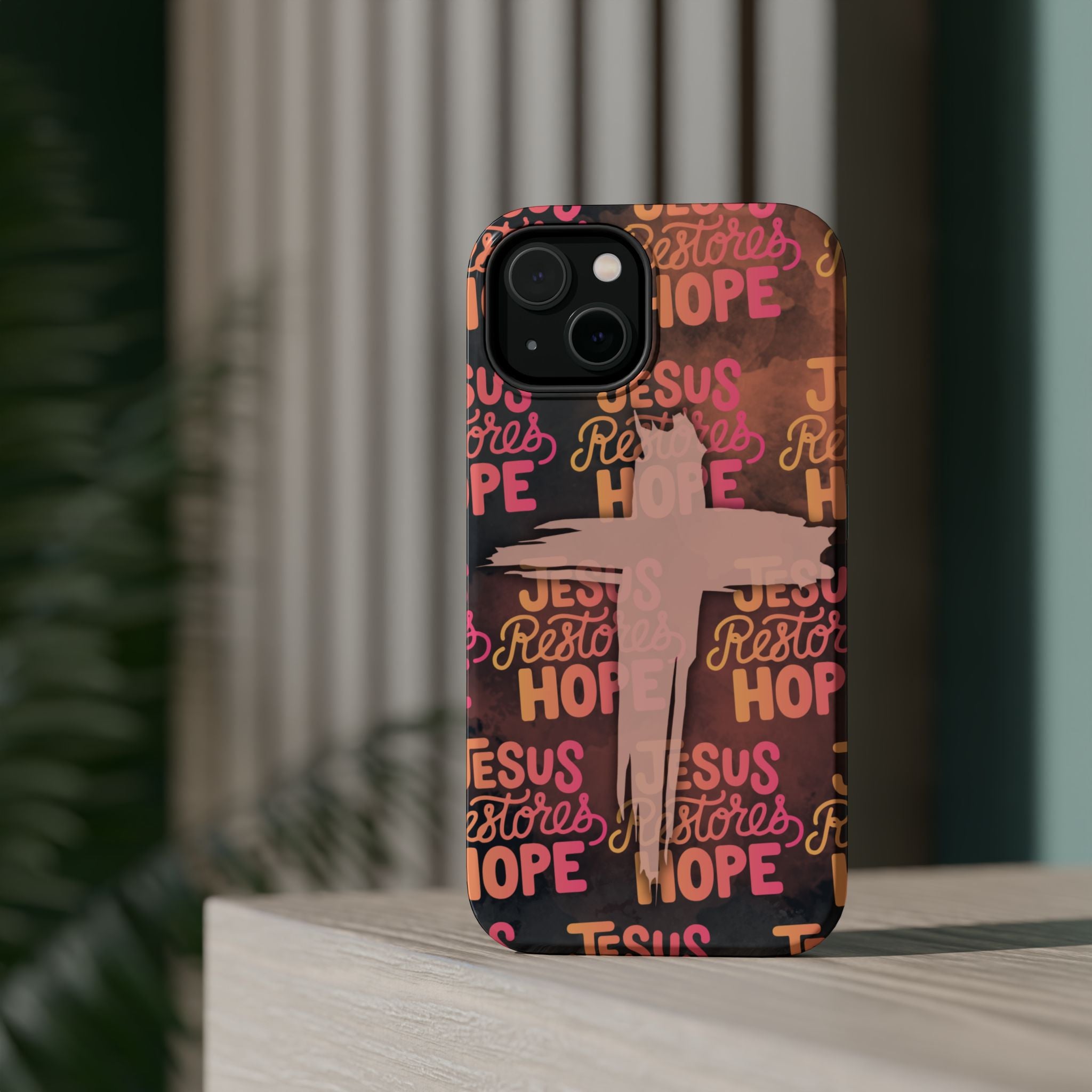 Jesus Restores Hope Phone Case