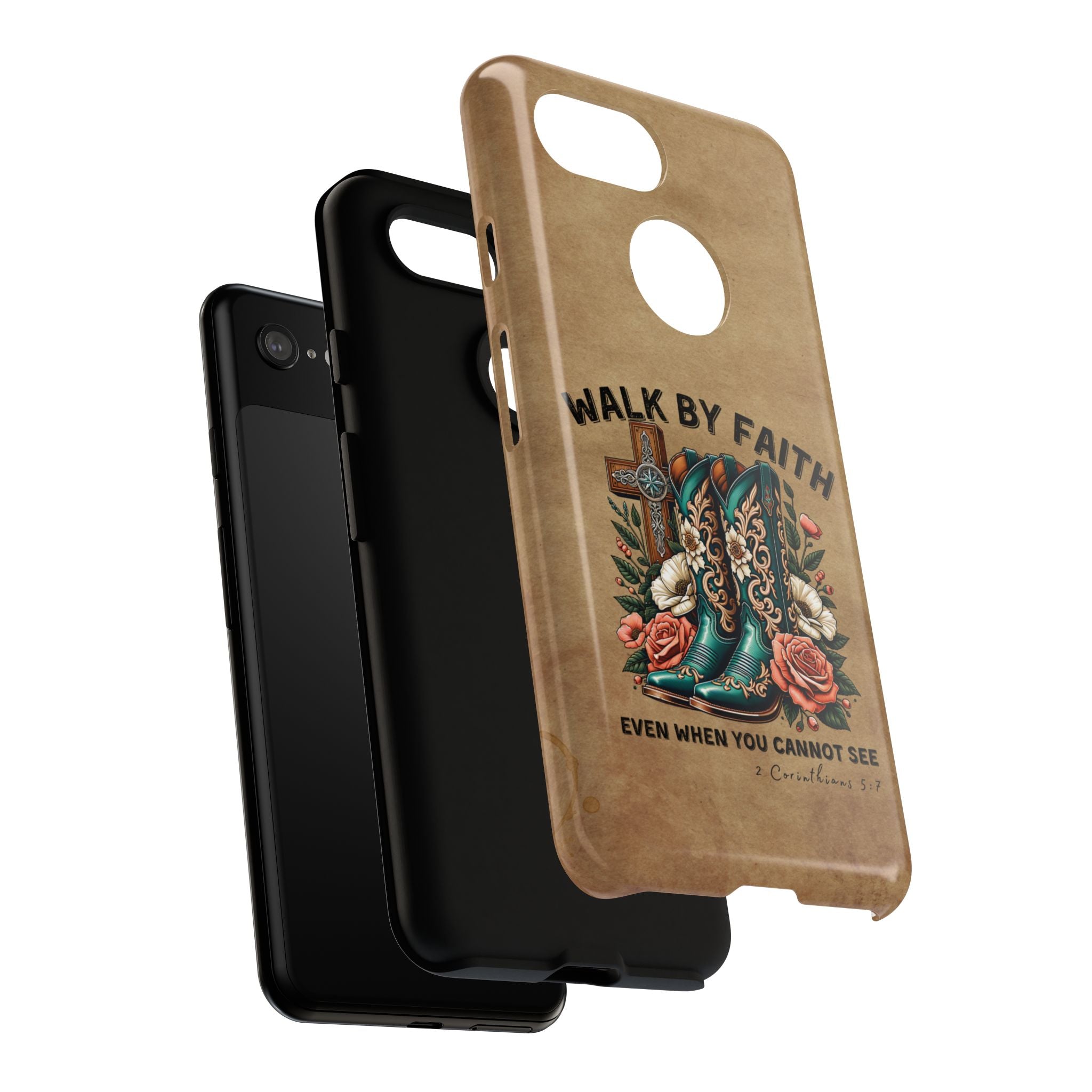 Walk By Faith Rustic Case