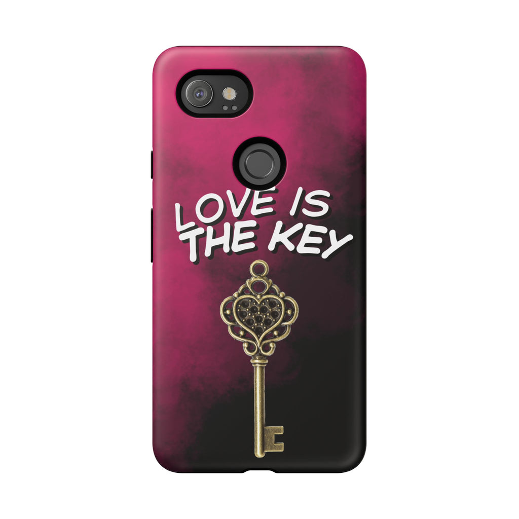 Love is the Key Phone Case