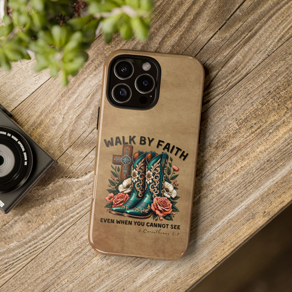 Walk By Faith Rustic Case