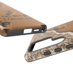Footprints in the sand phone case