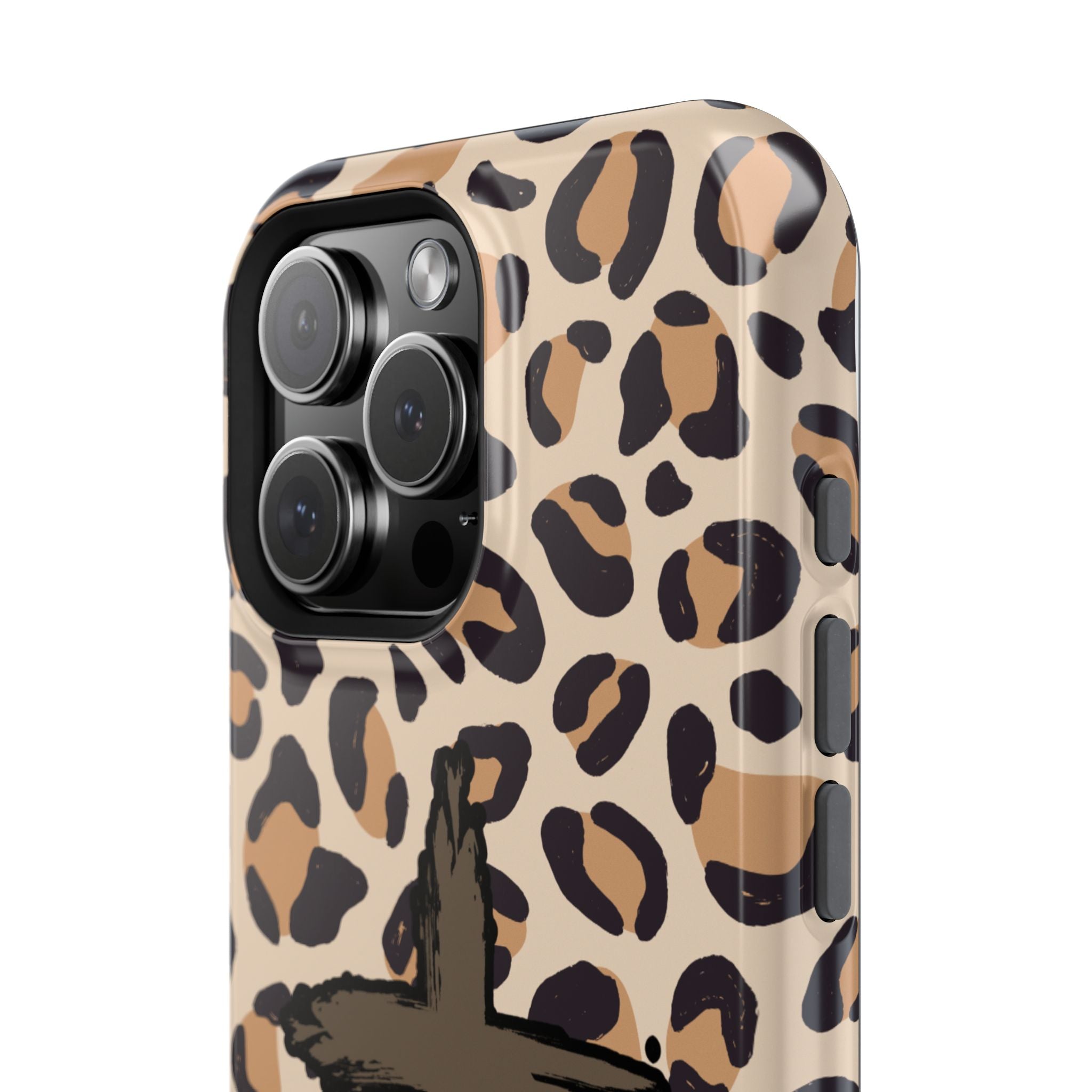 Rugged Cross Leopard Phone case