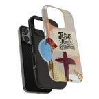 Jesus Heals Brokenness Phone Case