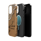 Footprints in the sand MagSafe Phone Case