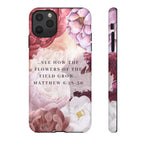 Matthew 6:28 Floral Samsung/Android Phone Case