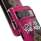 Love is the Key Phone Case