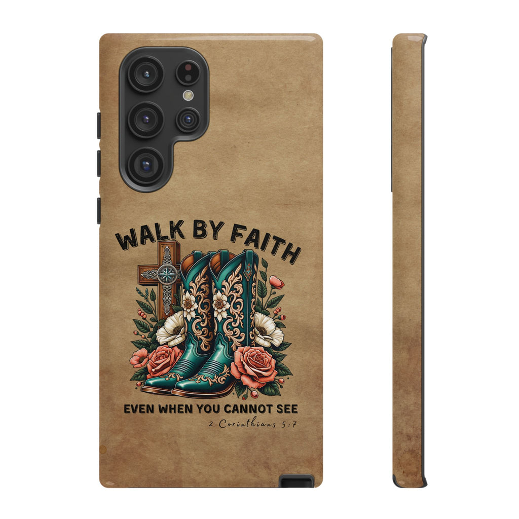 Walk By Faith Rustic Case