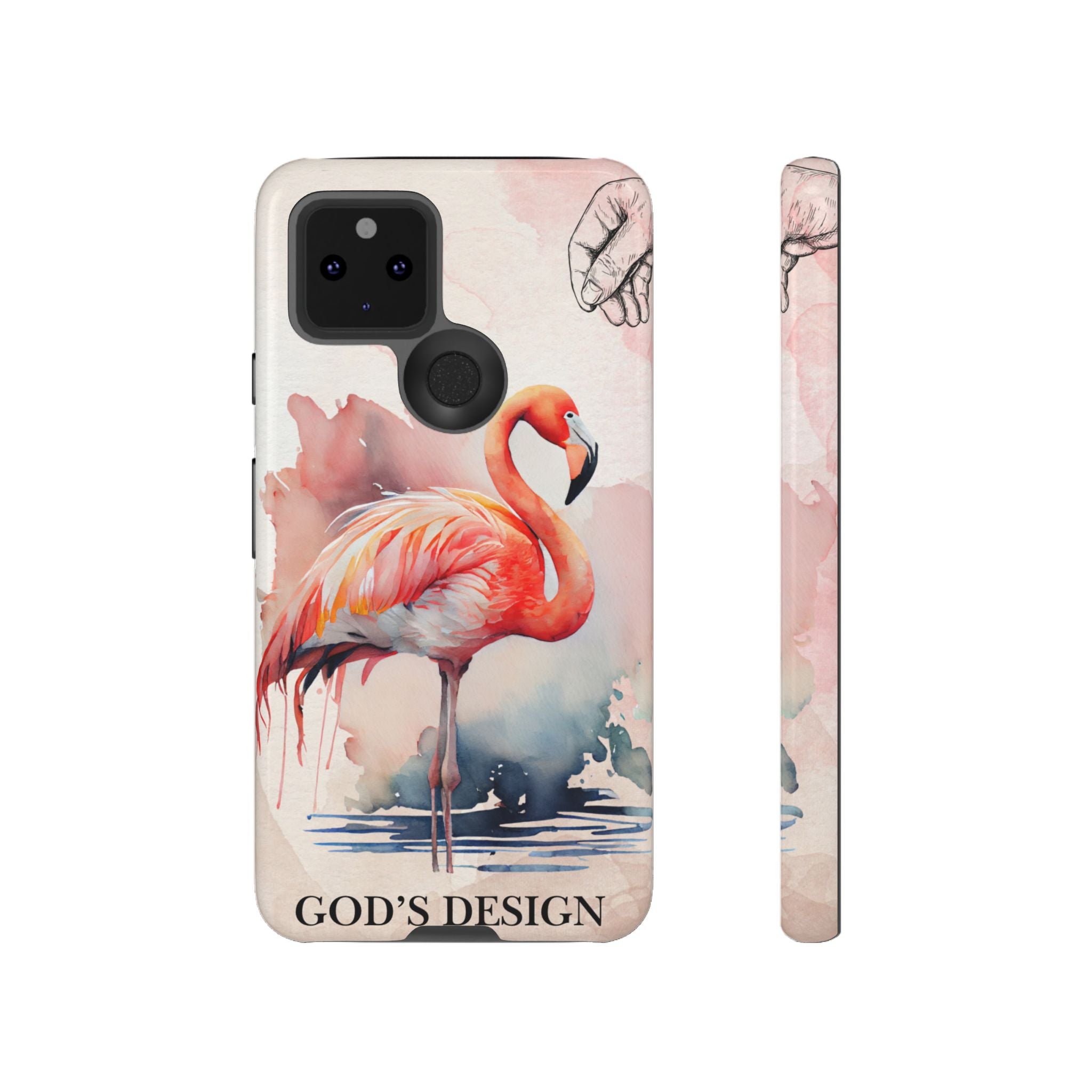God’s Design Pink Flamingo Case