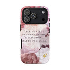 Matthew 6:28 Floral Samsung/Android Phone Case