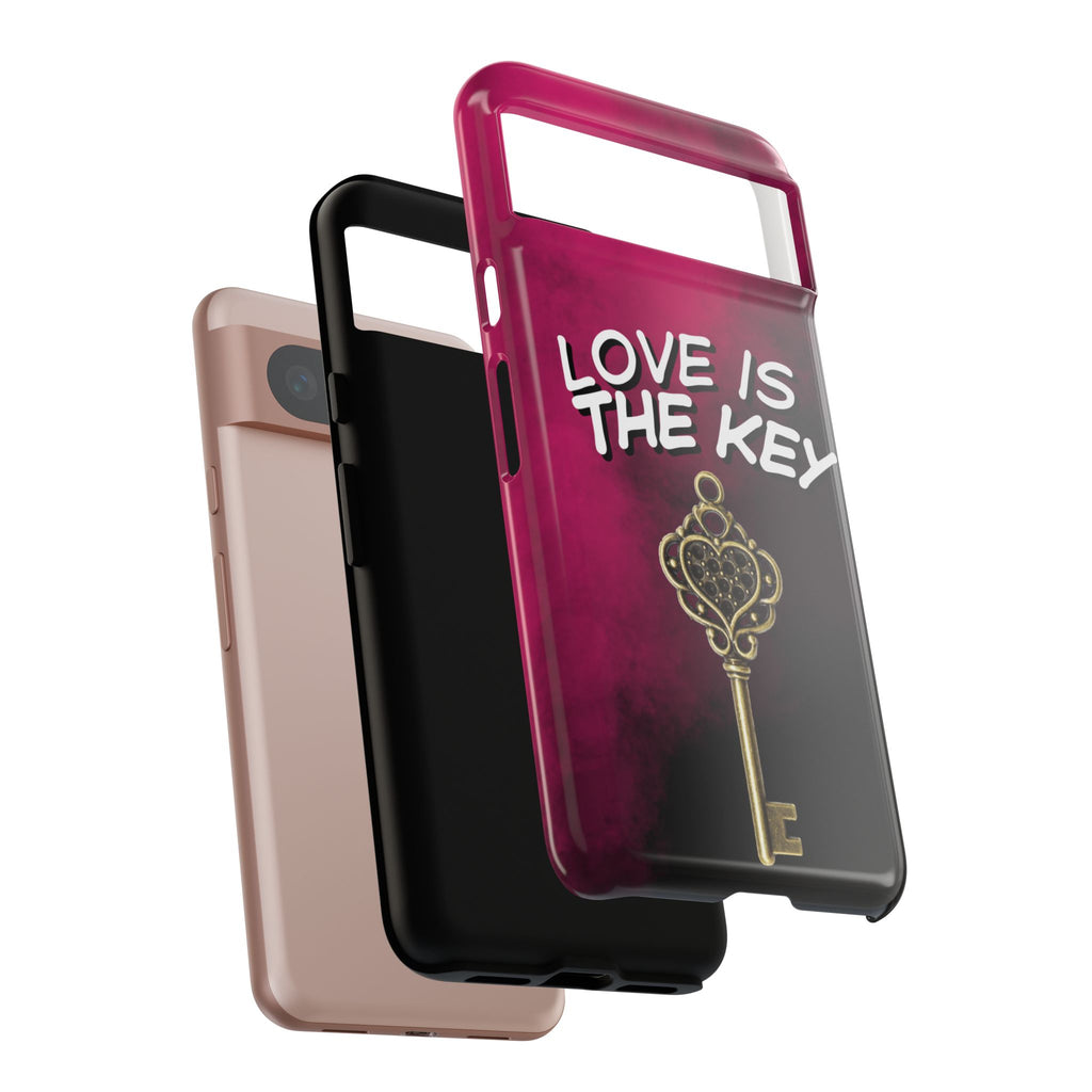 Love is the Key Phone Case