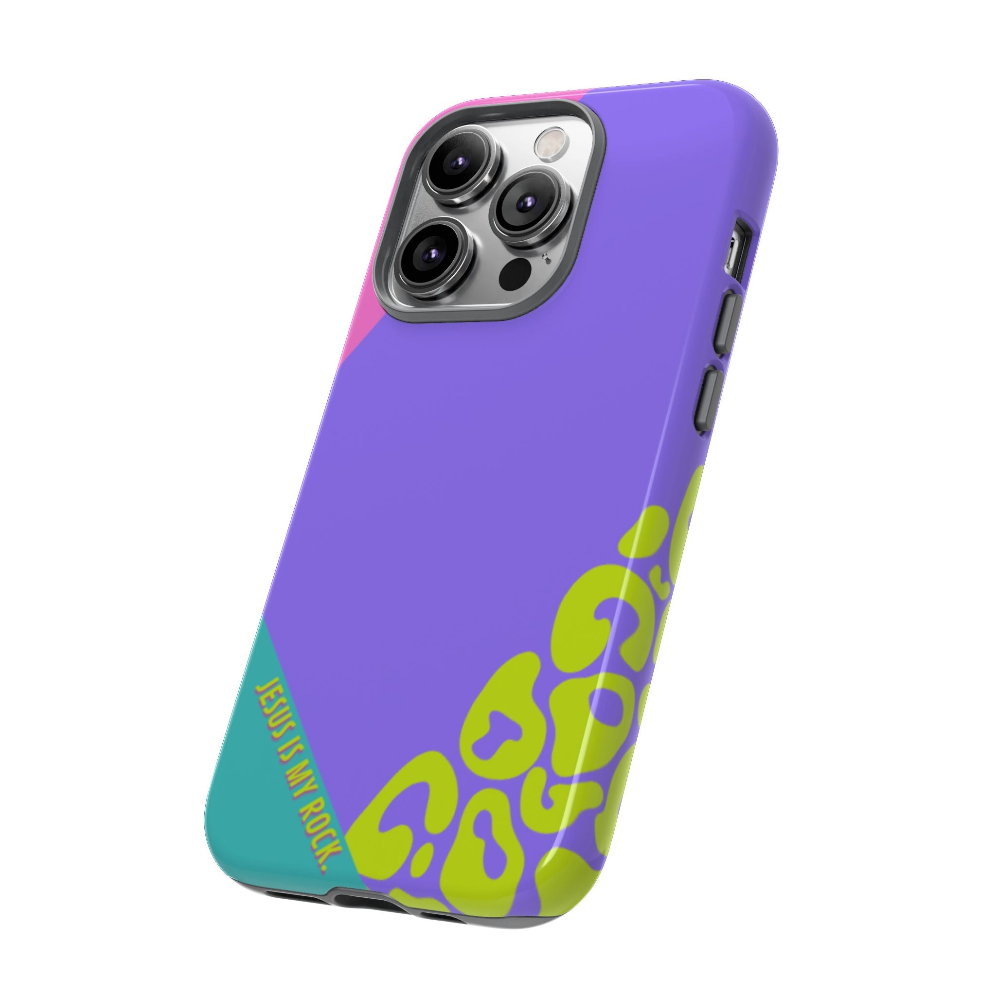 Jesus is My Rock 90's Themed Phone Case