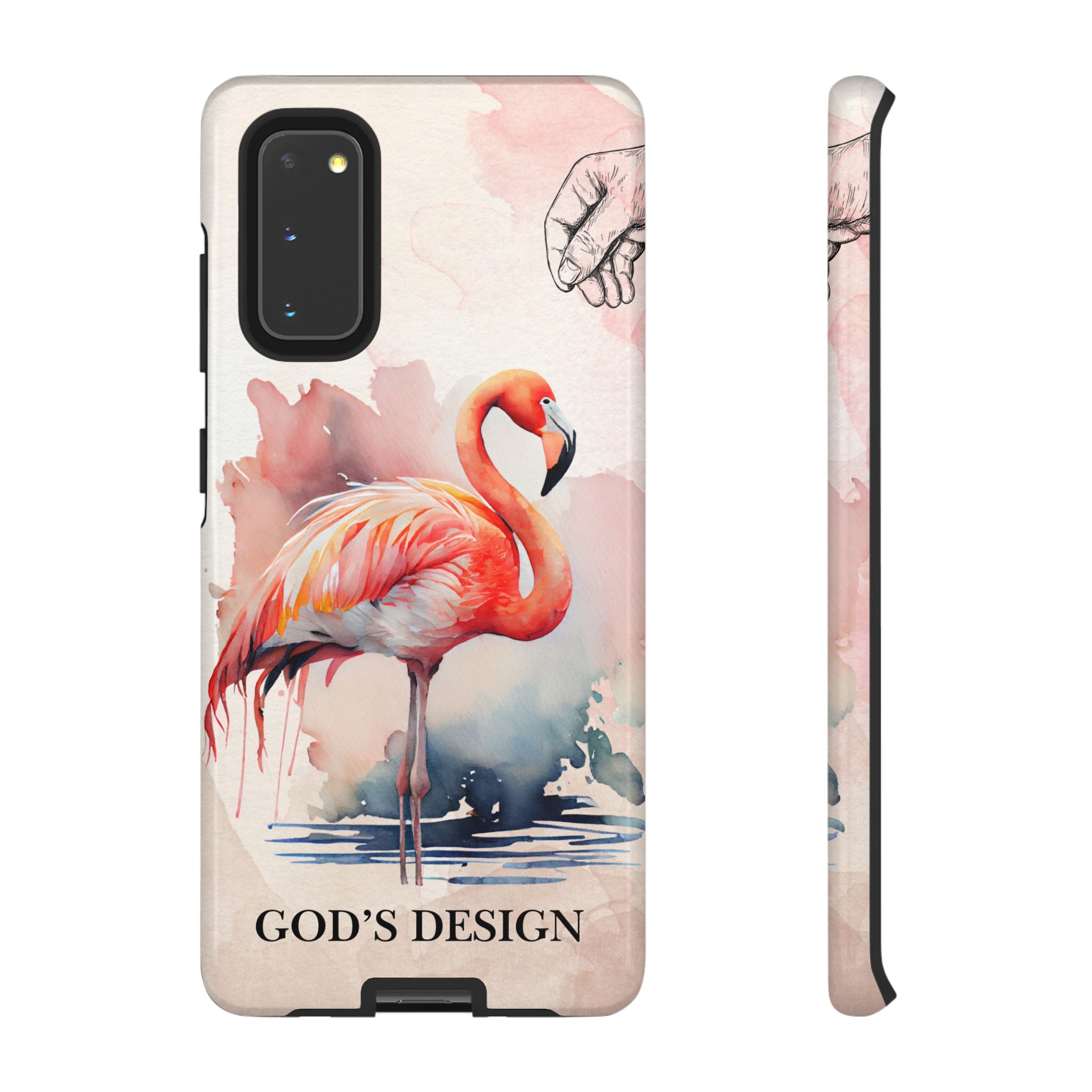 God’s Design Pink Flamingo Case