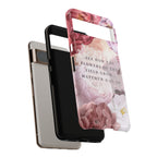Matthew 6:28 Floral Samsung/Android Phone Case