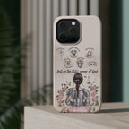 Armor of God Phone Case (dark hair, light skinned woman)