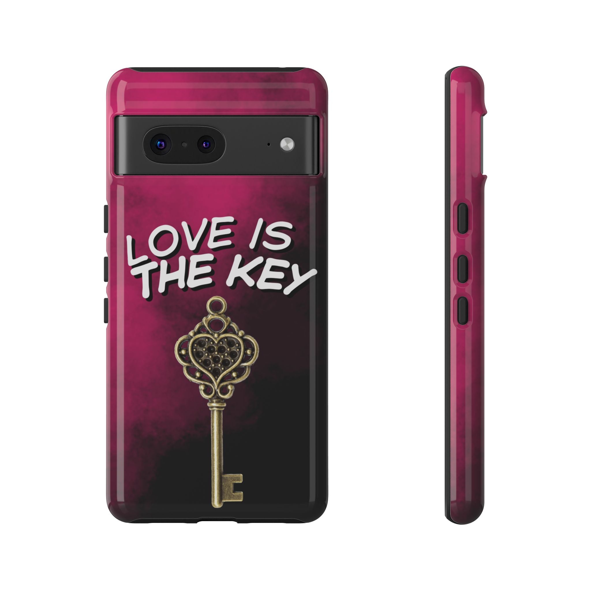 Love is the Key Phone Case