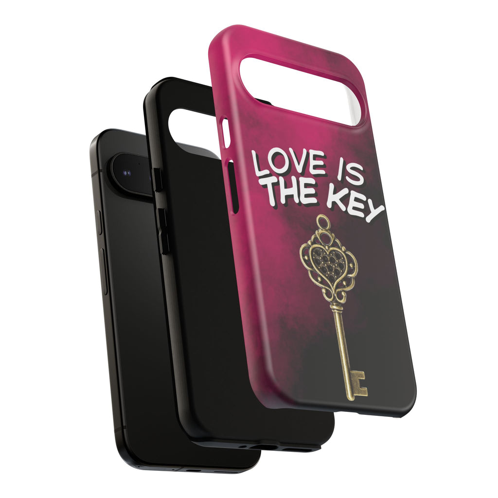 Love is the Key Phone Case