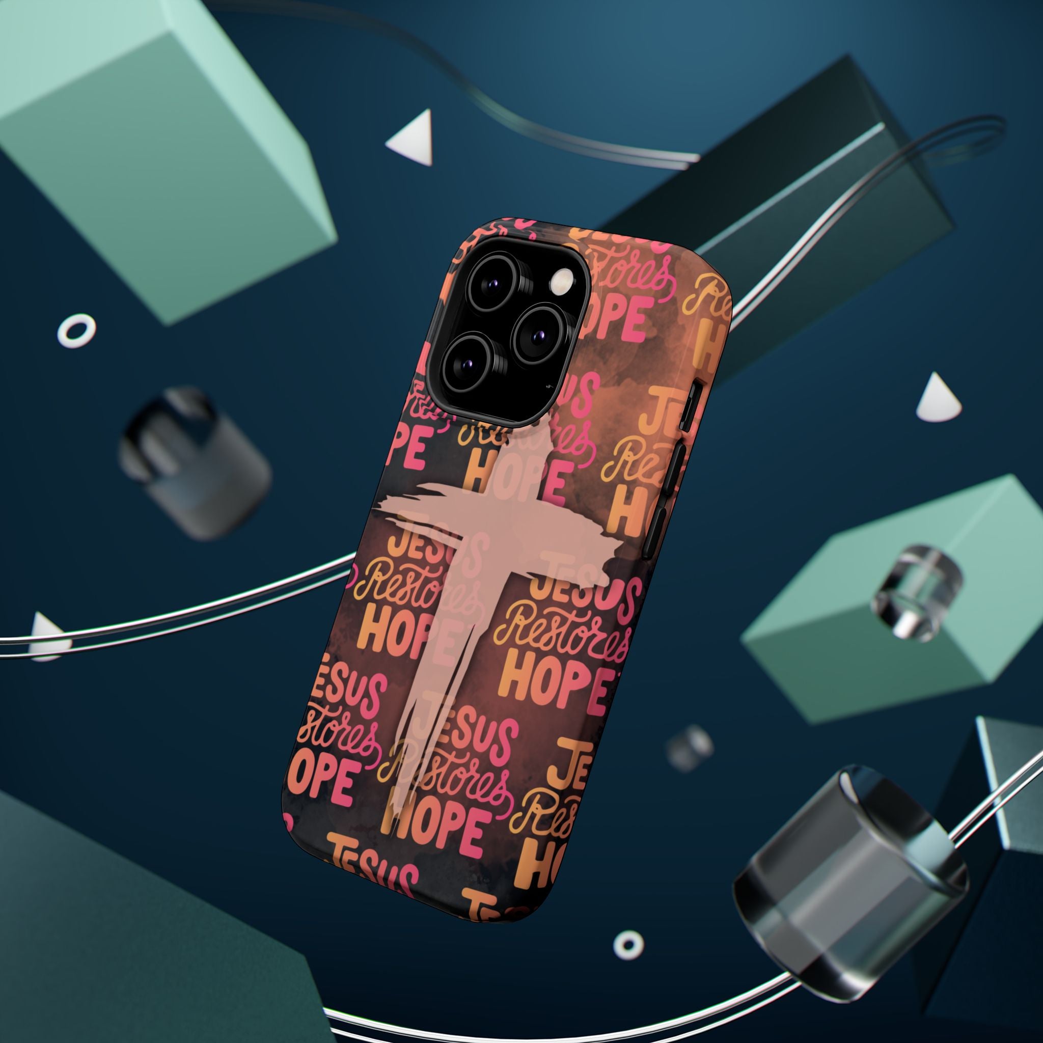 Jesus Restores Hope Phone Case