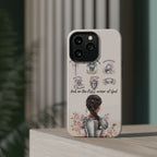 Armor of God (Dark haired woman) phone case