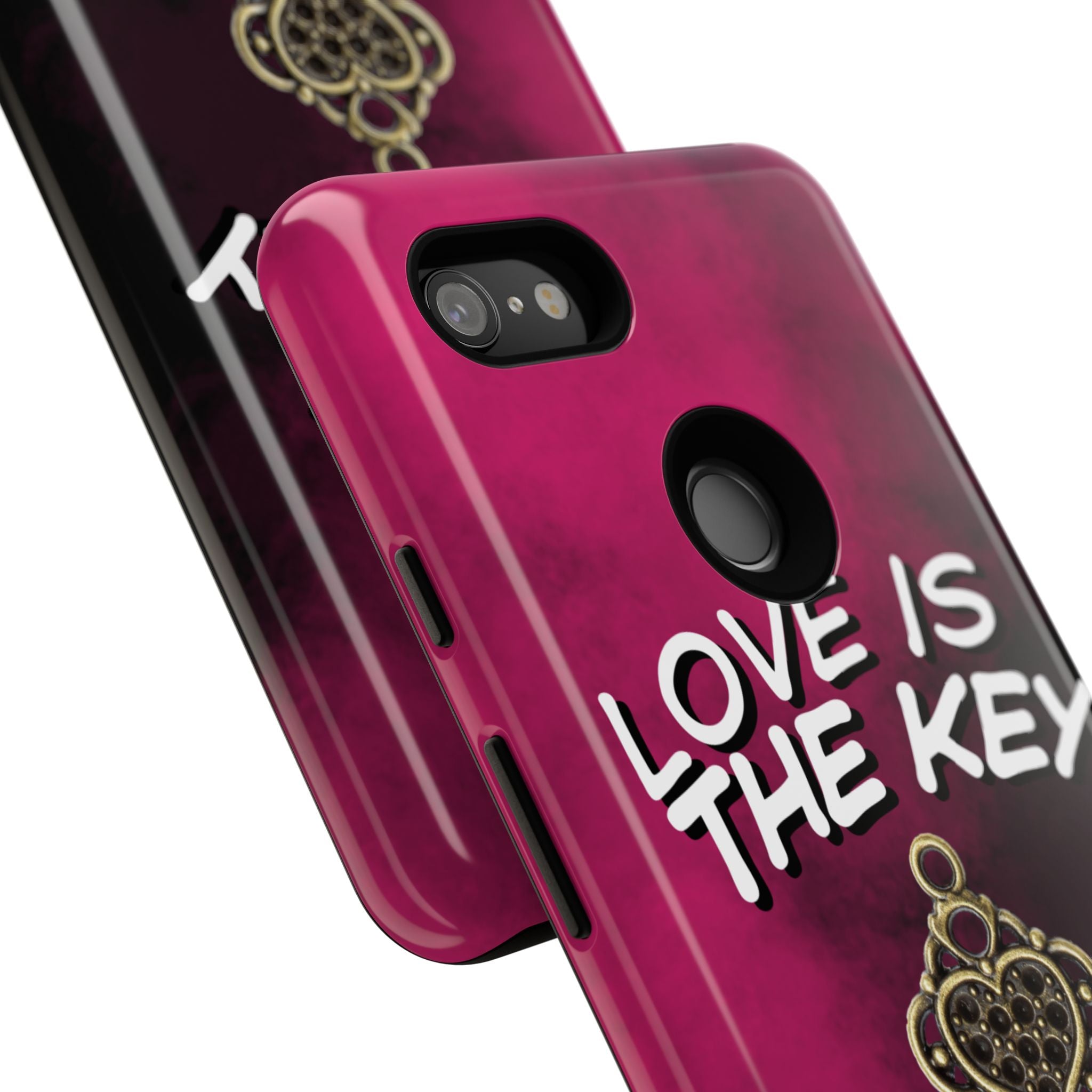 Love is the Key Phone Case