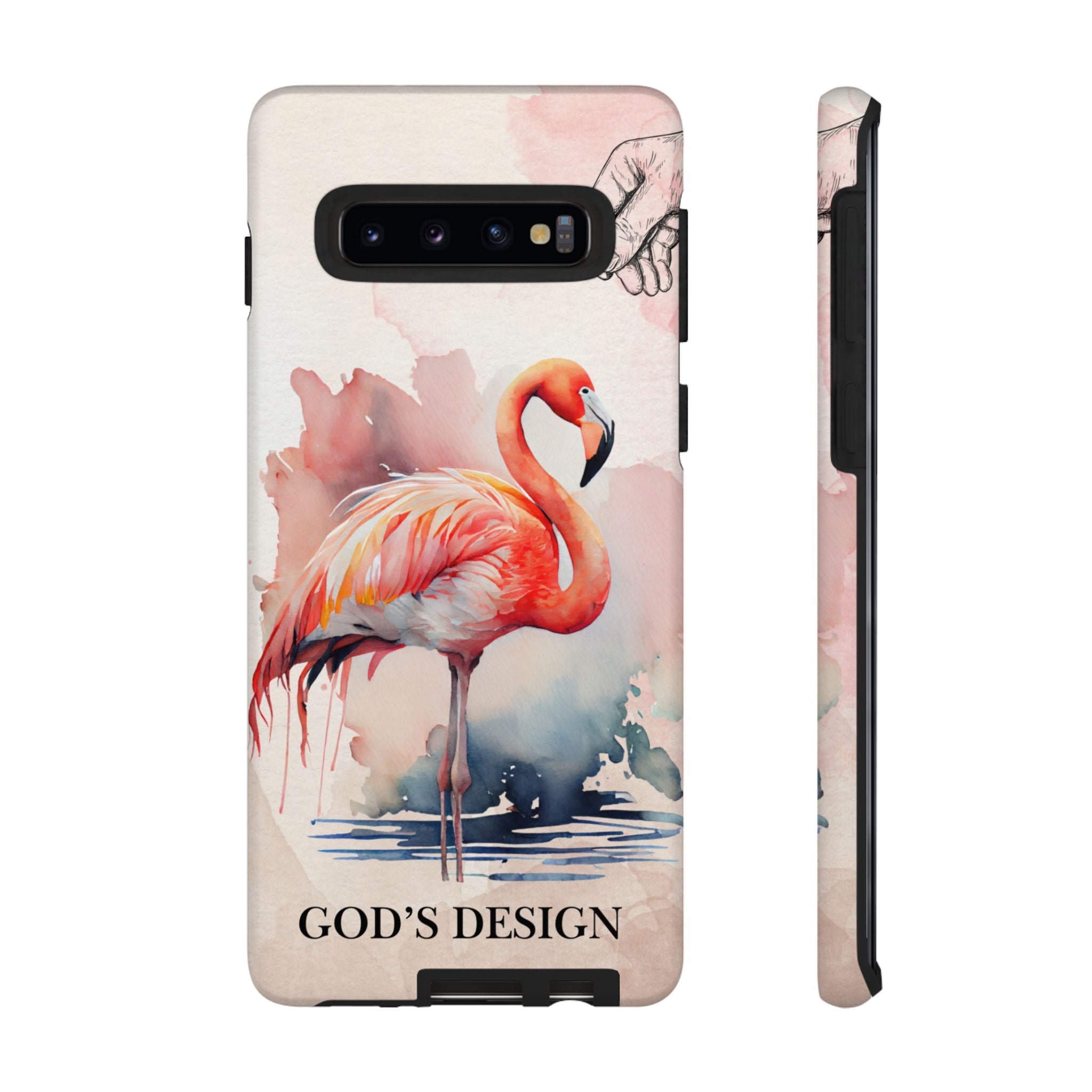 God’s Design Pink Flamingo Case