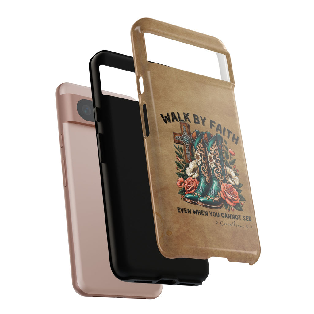 Walk By Faith Rustic Case