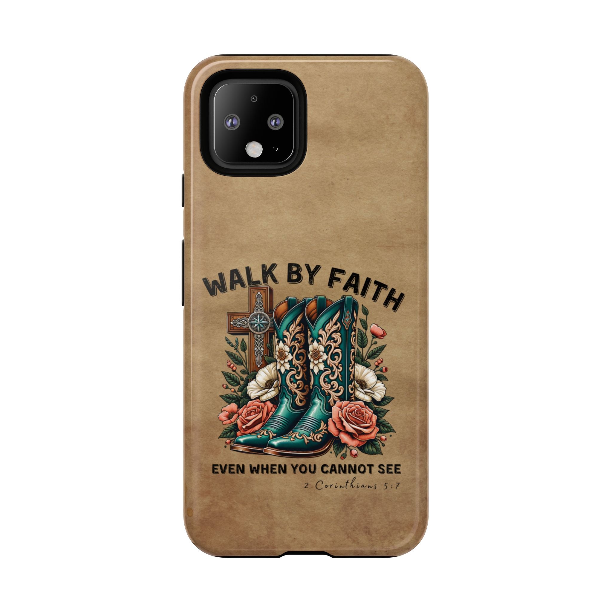 Walk By Faith Rustic Case
