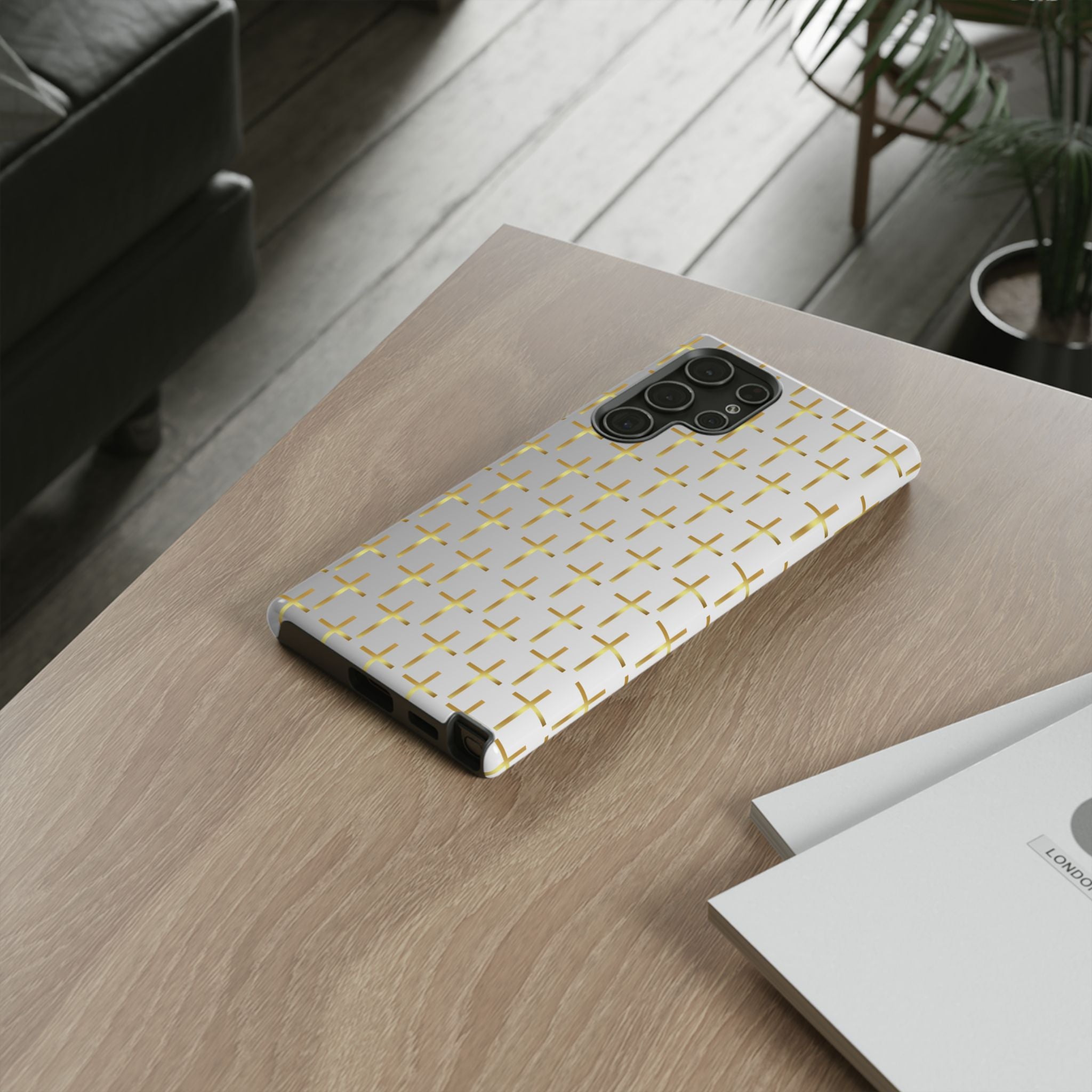 Protected cross phone case