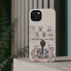 Armor of God Phone Case (dark hair, light skinned woman)