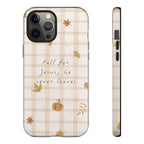 Fall for Jesus Phone Case