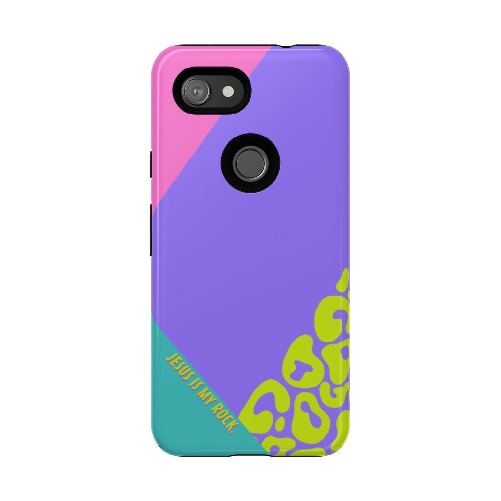 Jesus is My Rock 90's Themed Phone Case