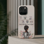 Armor of God (Dark haired woman) phone case