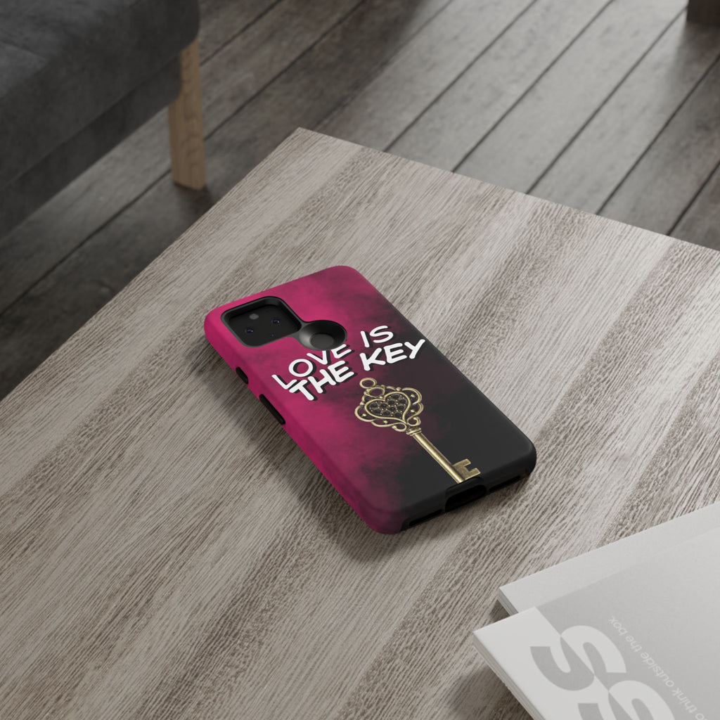 Love is the Key Phone Case