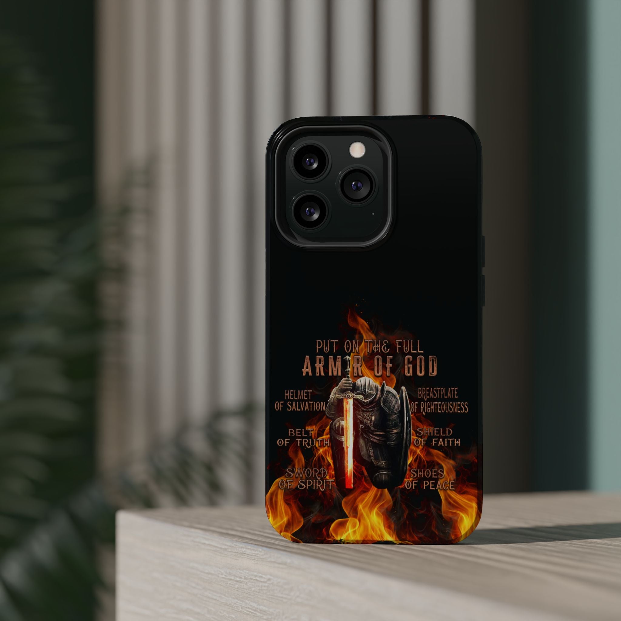 Forged in the flames phone case