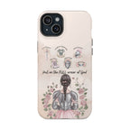 Armor of God Phone Case (dark hair, light skinned woman)