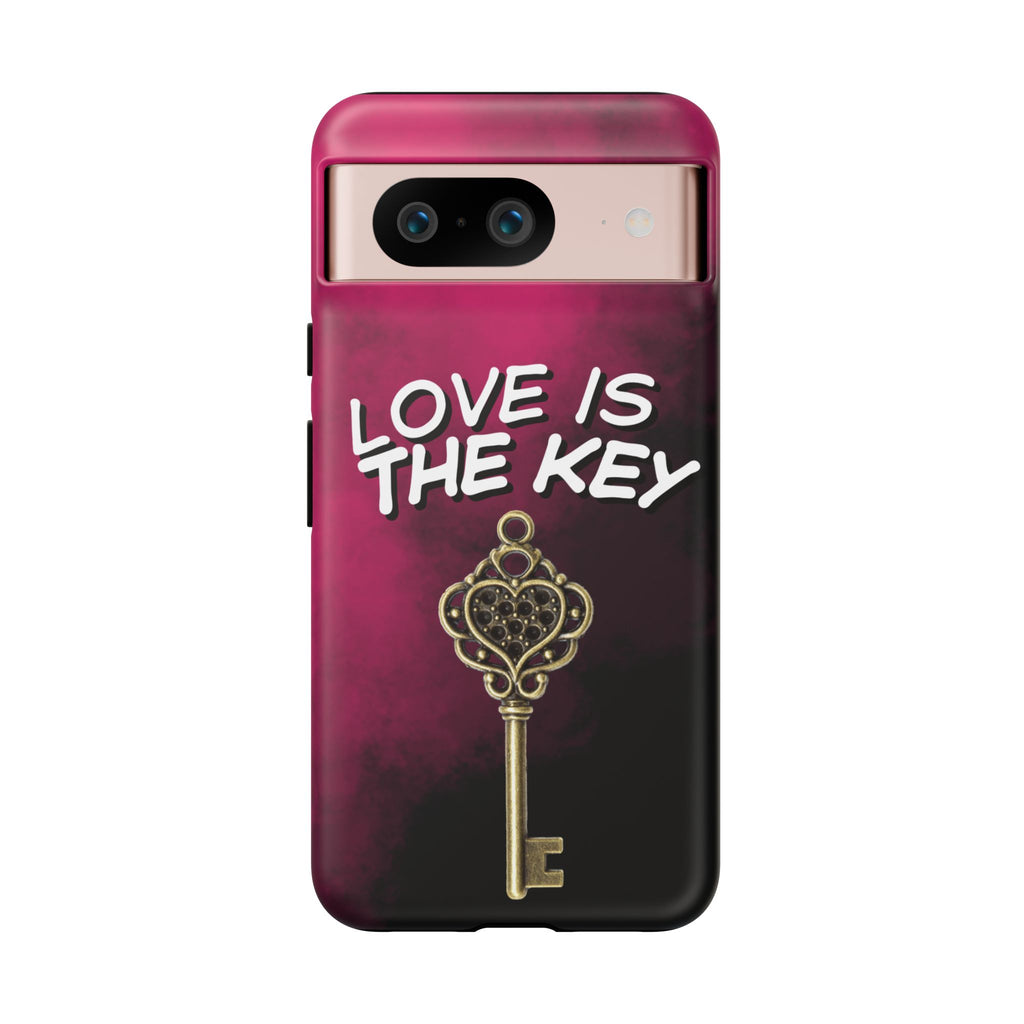 Love is the Key Phone Case